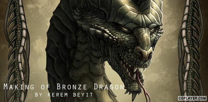 Painting Bronze Dragon